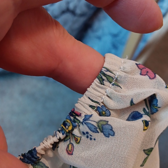 Sweet Baby Jamie Floral Smocked Dress  Floral Gown XL - Picture 10 of 15